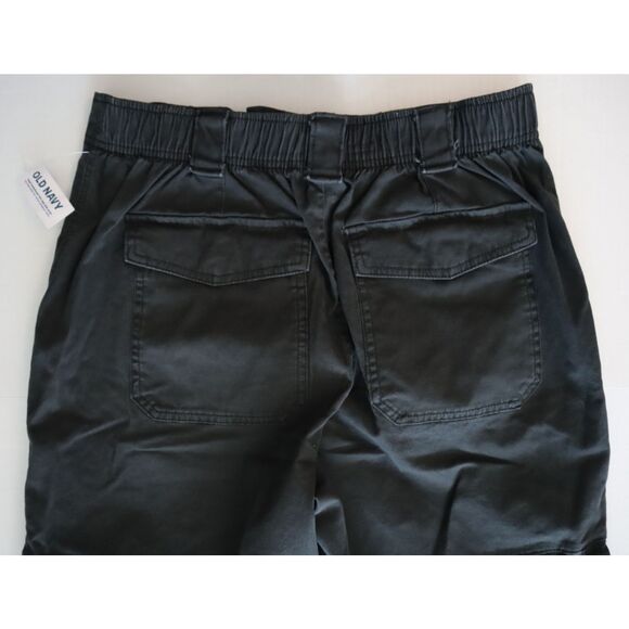 Old Navy 655166-021 Women's Sz M Black High-Waisted Balloon Cargo Pants - Picture 10 of 13